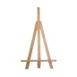 Wooden Easel 25.5 cm with Support Ledge – Compact Display Stand for Photos, Cards and Decorations