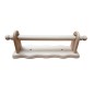 Wooden World Raw Beech Wood Wall Mounted Kitchen Roll & Toilet Paper Holder for Decoupage Wooden World Raw Beech Wood Wall Mounted Kitchen Roll & Toilet Paper Holder for Decoupage