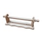 Wooden World Raw Beech Wood Wall Mounted Kitchen Roll & Toilet Paper Holder for Decoupage Wooden World Raw Beech Wood Wall Mounted Kitchen Roll & Toilet Paper Holder for Decoupage