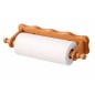 Oiled Beech Wood Kitchen Roll Holder Wall Mounted Paper Towel & Toilet Roll Holder Oiled Beech Wood Kitchen Roll Holder Wall Mounted Paper Towel & Toilet Roll Holder