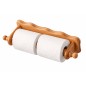 Oiled Beech Wood Kitchen Roll Holder Wall Mounted Paper Towel & Toilet Roll Holder Oiled Beech Wood Kitchen Roll Holder Wall Mounted Paper Towel & Toilet Roll Holder