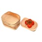 Wooden World Raw Beech Wood Serving Plate – Grooved Decorative Snack Platter for Fruit, Nuts, Sweets and Appetisers Wooden World Raw Beech Wood Serving Plate – Grooved Decorative Snack Platter for Fruit, Nuts, Sweets and Appetisers