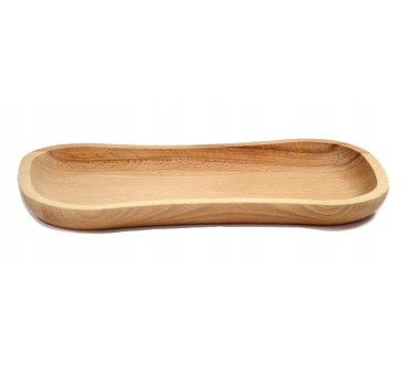 Beech Wood Kidney-Shaped Serving Platter | Wooden World