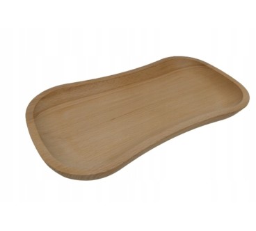 Beech Wood Kidney-Shaped Serving Platter | Wooden World