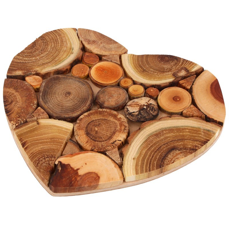 Wooden World - Handmade Wooden Heart Trivet 21 x 20 cm Hot Dish & Plate Stand Wooden World - Handmade Wooden Heart Trivet 21 x 20 cm Hot Dish & Plate Stand