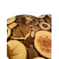 Wooden World - Handmade Wooden Heart Trivet 21 x 20 cm Hot Dish & Plate Stand Wooden World - Handmade Wooden Heart Trivet 21 x 20 cm Hot Dish & Plate Stand