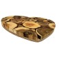 Wooden World - Handmade Wooden Heart Trivet 21 x 20 cm Hot Dish & Plate Stand Wooden World - Handmade Wooden Heart Trivet 21 x 20 cm Hot Dish & Plate Stand