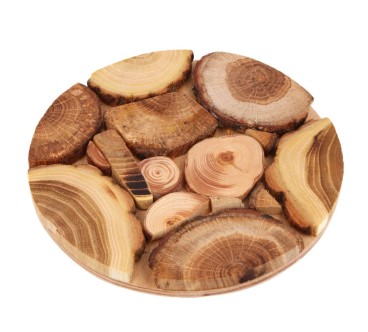 Handmade Round Wooden Trivet 21 cm | Wooden World