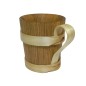 Oak Wood Beer Mug 1 Pint Oiled Wooden Tankard | Wooden World