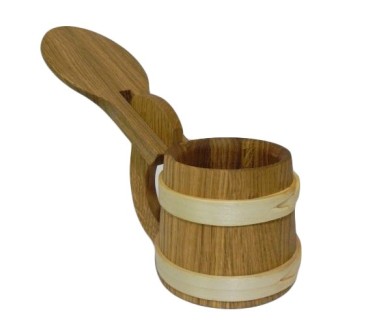 Oak Wooden Beer Mug with Lid 0.5L | Wooden World