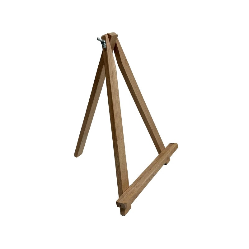 Wooden Easel 30 cm – Foldable Display Stand for Photos, Menus, Cards and Decorative Boards