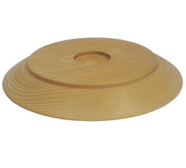 Small Oiled Wooden Plate 25cm | Wooden World