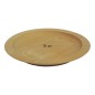 Wooden World Large Oiled Wooden Plate 30cm Round Serving Dinner Plate Wooden World Large Oiled Wooden Plate 30cm Round Serving Dinner Plate