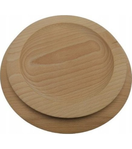 Set of 2 Wooden Plates 25 cm & 30 cm | Wooden World