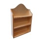 Pine Wall-Mounted Spice Rack with 2 Shelves | Wooden World