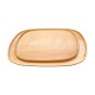 Wooden World - Beech Wood Serving Tray Set of 2 for Drinks Snacks Fruit 26 cm & 31 cm Wooden World - Beech Wood Serving Tray Set of 2 for Drinks Snacks Fruit 26 cm & 31 cm