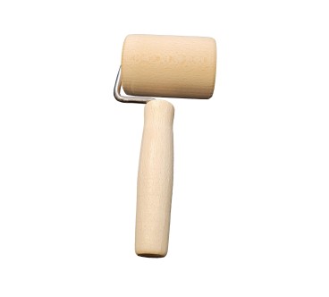 Beech Wood Pastry Roller with Handle 10 cm | Wooden World
