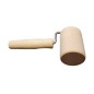 Wooden World Beech Wood Pastry Roller with Handle 10 cm Small Rolling Pin for Dough Pastry Pizza Cookies Wooden World Beech Wood Pastry Roller with Handle 10 cm Small Rolling Pin for Dough Pastry Pizza Cookies