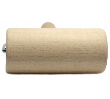 Beech Wood Rolling Pin with Handle 12cm | Pastry Roller