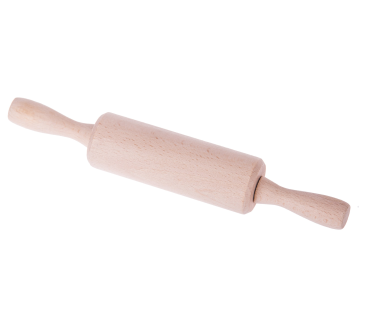 Mini Beech Wood Rolling Pin 23cm | Wooden World
