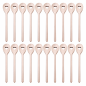 20 Wooden Heart Cooking Spoons 30cm | Wooden World