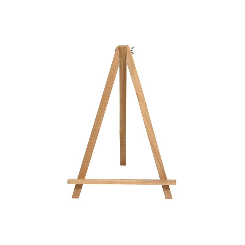 Wooden Tabletop Easel 45 cm – Foldable Display Stand for Books, Photos, Menus, Paintings and Decorations