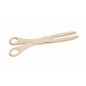 Wooden World Beech Wood BBQ Scissor Tongs 28cm – Wooden Grill & Cooking Tongs for Turning and Serving Food
