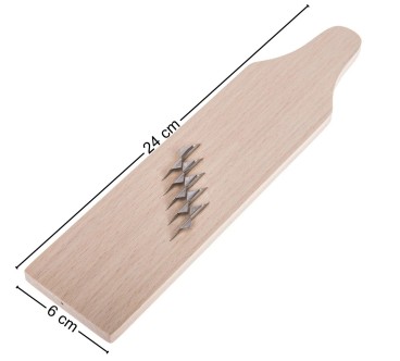 Wooden World Beech Wood Onion Grater 24cm
