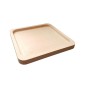 Square Beech Wood Serving Tray 19cm | Wooden World
