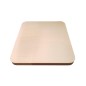 Wooden World - Square Beech Wood Serving Tray 19cm, Natural Unfinished Wooden Tray for Snacks and Display