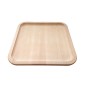 Square Beech Wood Serving Tray 19cm | Wooden World