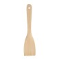 Wooden World - Curved Beech Wood Spatula 27 cm, 5 cm Wide Angled Wooden Turner
