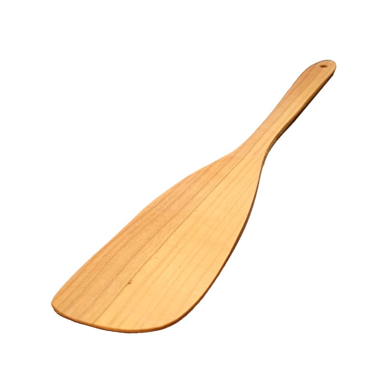 Wooden World - Flat Oak Wooden Spatula 30cm, Oiled Wood Cooking Turner 5cm Wide Wooden World - Flat Oak Wooden Spatula 30cm, Oiled Wood Cooking Turner 5cm Wide