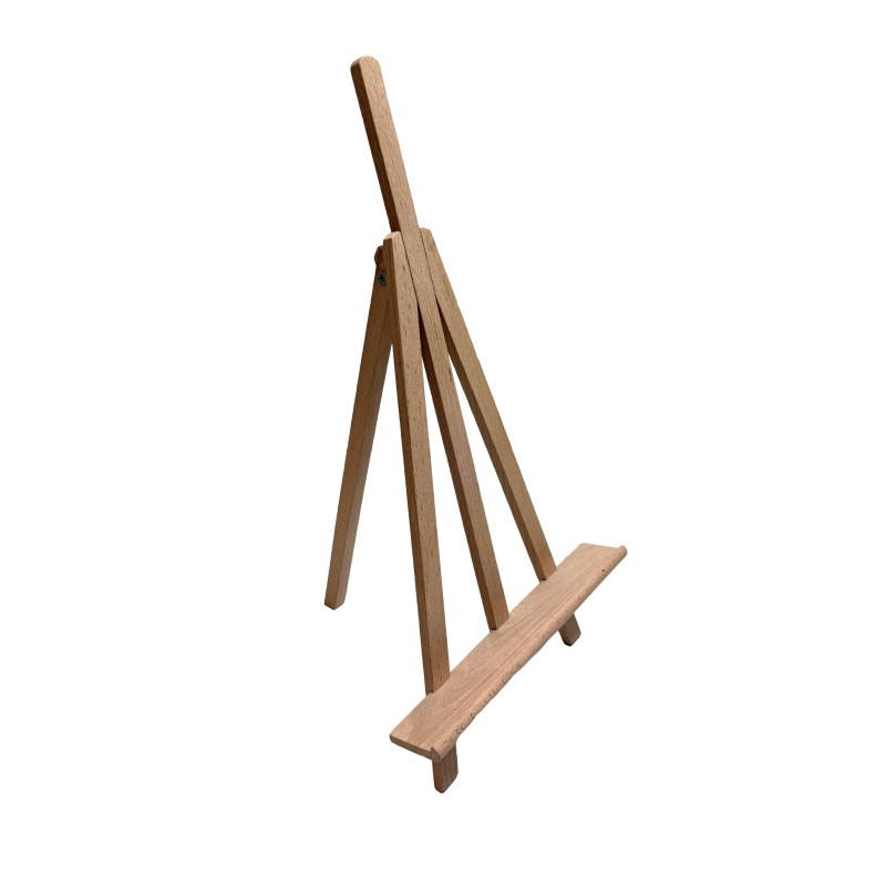 Wooden Table Easel 45 cm – Folding Display Stand for Painting, Presentations, Photos, Menus and Decorations