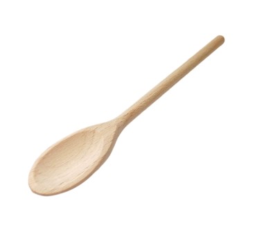Beech Wood Smiling Lady Spatula 28cm | Wooden World