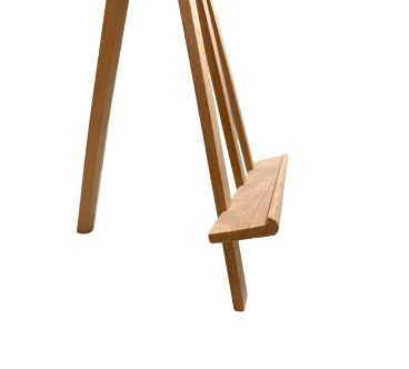 Wooden World Wooden Table Easel 45 cm – Folding Stand for Painting and Display