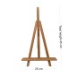 Wooden Table Easel 45 cm – Folding Display Stand for Painting, Presentations, Photos, Menus and Decorations