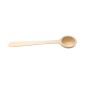 Wooden World - Set of 100 Small Deep Beech Wood Spoons 14 cm for Sugar Coffee Tea and Spices Wooden World - Set of 100 Small Deep Beech Wood Spoons 14 cm for Sugar Coffee Tea and Spices
