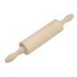 Beech Wood Rolling Pin 45 cm with Handles | Wooden World