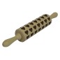 Heart Pattern Beech Wood Rolling Pin 38 cm | Wooden World