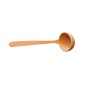 Wooden World - Oiled Beech Wood Ladle 32 cm, Deep Soup & Sauce Serving Ladle with 9.5 cm Bowl