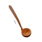 Wooden World - Oiled Beech Wood Ladle 32 cm, Deep Soup & Sauce Serving Ladle with 9.5 cm Bowl