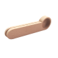 Wooden World - Beech Wood Coffee Scoop 18 cm, Natural Wooden Spoon for Ground Coffee, Tea, Sugar & Spices