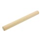 Straight Beech Wood Rolling Pin 40 cm | Wooden World