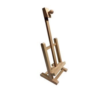 Wooden World Adjustable Wooden Table Easel 40 cm – Folding Display Stand