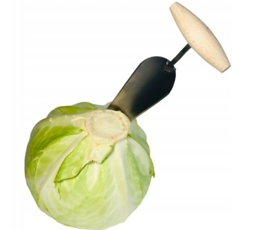 Cabbage Corer & Herb Cutter with T-Handle | Wooden World