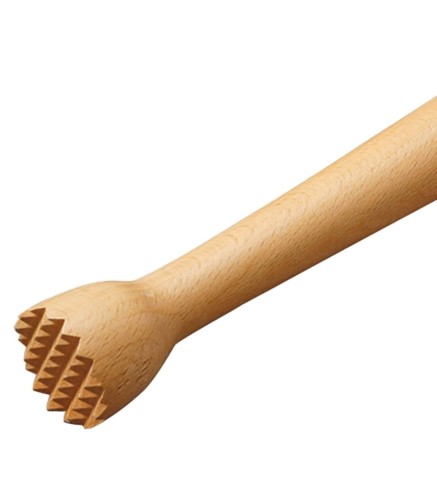 Beech Wood Garlic & Ice Crusher 22 cm | Wooden World