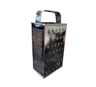 Four-Sided Metal Box Grater for Vegetables | Wooden World