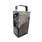 Wooden World - Four-Sided Metal Box Grater for Vegetables, Cheese & Kitchen Preparation - 19 cm