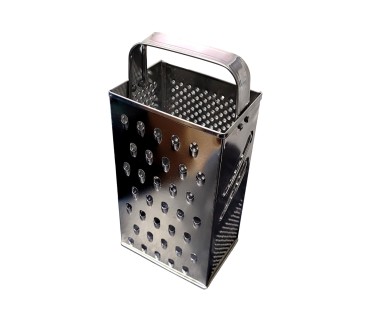 Four-Sided Metal Box Grater for Vegetables | Wooden World
